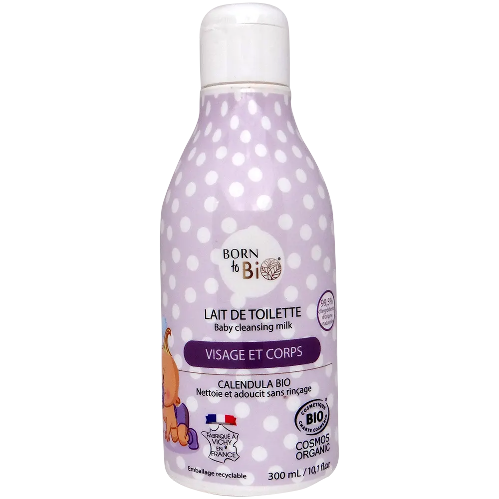 Lait de Toilette pour Bébé - Certifié bio-0