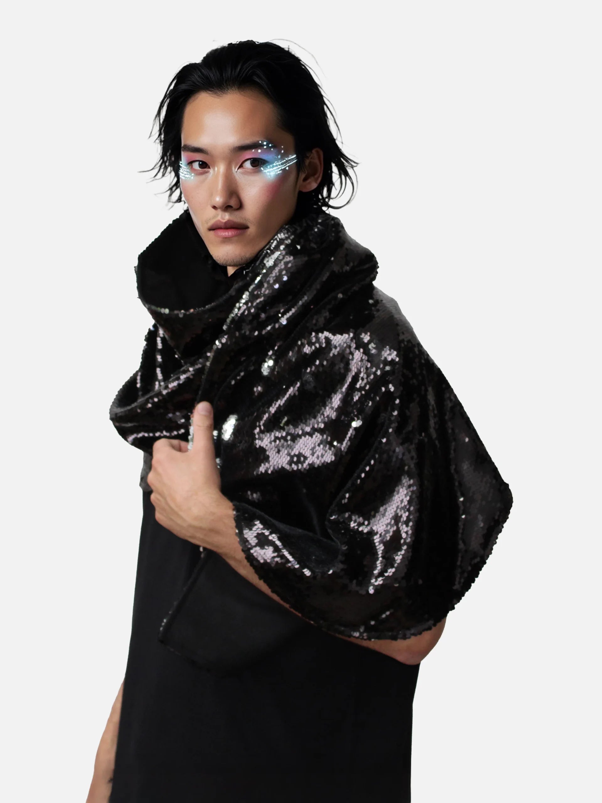 Fudo Knight - Shiny Black / Silver-2