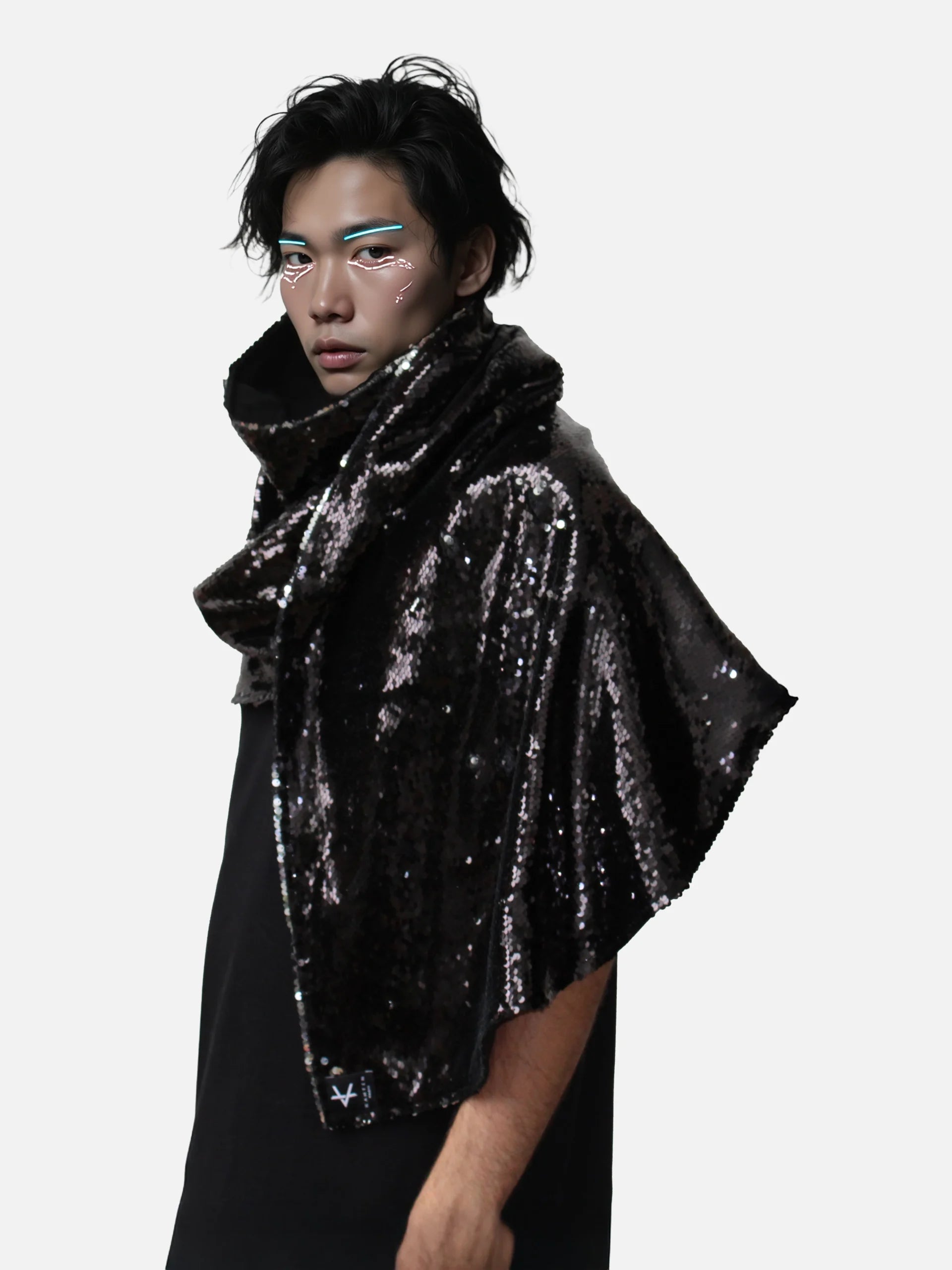 Fudo Knight - Shiny Black / Silver-0