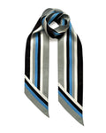 Henley Silk Neck Scarf Blue