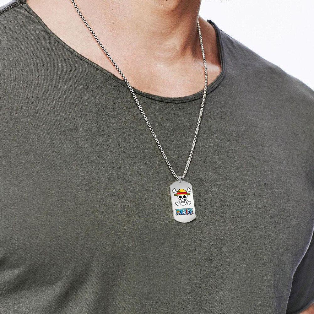 One Piece Crew Silver Necklace-1