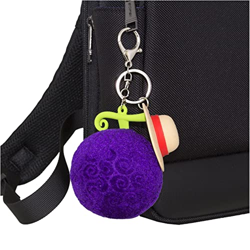 One Piece Gomu Gomu No Mi Plush Keychain-1