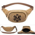 One PIece Trafalgar Law Canvas Fanny Pack-2